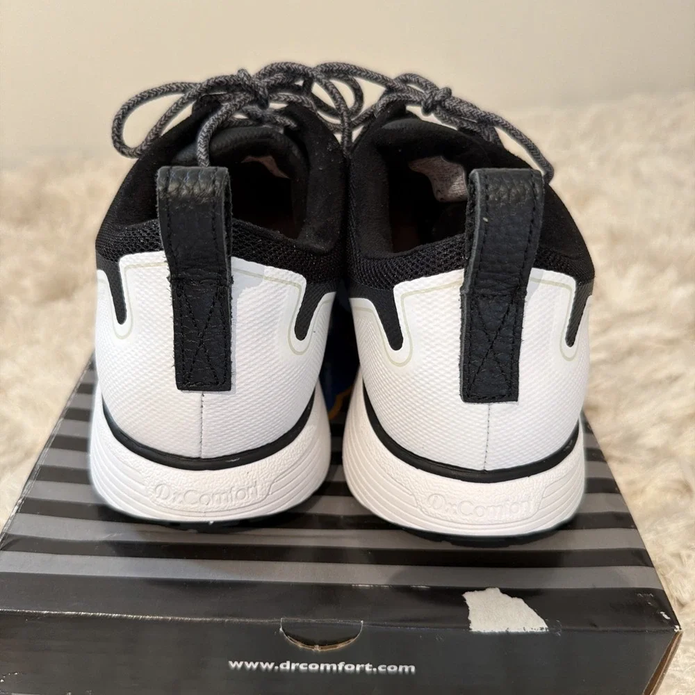 Dr. Comfort Grace Women's Athletic Black Shoes #11310 Size 10.5 XW Comfort Arch